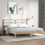 vidaXL Bedframe zonder matras massief grenenhout 200x200 cm, Verzenden, Nieuw