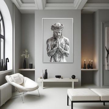 Artxlife - White Tatoo Ceramic Jesus 2 [XXL]