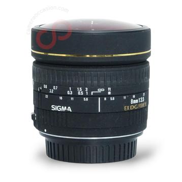 Sigma 8mm 3.5 DG EX Fisheye (Canon) nr. 0889 (Sigma lenzen) beschikbaar voor biedingen