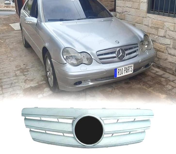 Calandre Chromé Pour Mercedes C W203 00-07, Autos : Pièces & Accessoires, Carrosserie & Tôlerie, Envoi