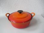 Le Creuset - Pan -  model 24 - Gietijzer Emaille, Antiek en Kunst