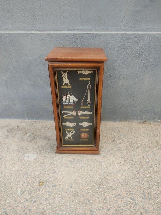 Bibliothèque - Meuble pour CD nautique - Bois, Cristal, Antiek en Kunst, Curiosa en Brocante
