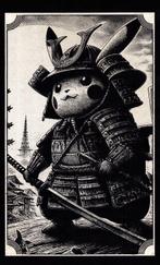 Æ (XX-XXI) - “Pikachu Samurai Old Japan”, (2023), Nieuw