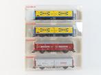 Fleischmann H0 - 5334K/5337K/5339K - Wagon de marchandises, Nieuw