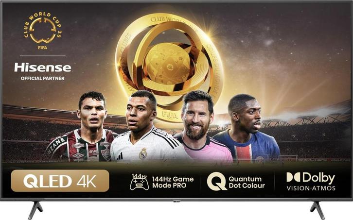Hisense 55E7NQTukpro - 55 inch 4K QLED Smart TV 144Hz, Audio, Tv en Foto, Televisies, Ophalen of Verzenden