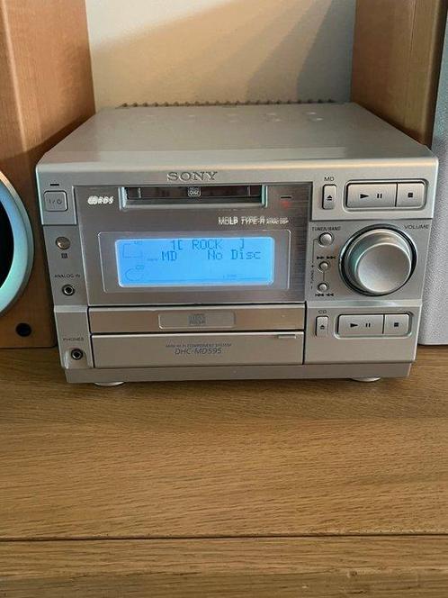 Sony - DHC-MD595 Stereoset, Audio, Tv en Foto, Radio's