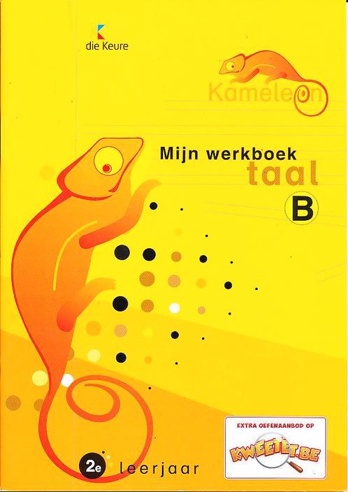 Kameleon Werkboek Taal B 2e leerjaar, Livres, Livres scolaires, Envoi
