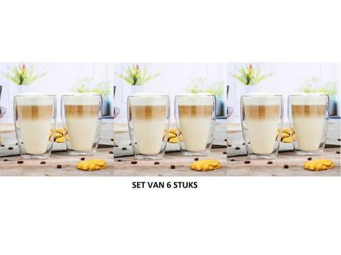 Veiling -      iBella Living 6 stuks dubbelwandige glazen 25, Verzamelen, Glas en Drinkglazen