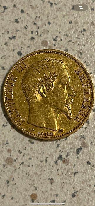 Frankrijk. Napoléon III. 20 Francs 1858-A, Paris, Postzegels en Munten, Munten | Europa | Euromunten