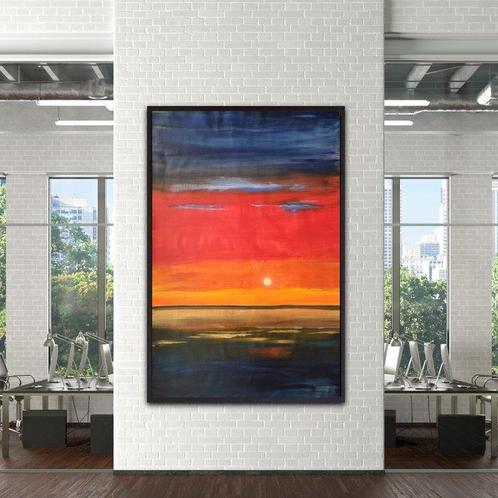 Alla Faber - Dreamscape Horizon #2, XXL, Antiek en Kunst, Kunst | Schilderijen | Modern