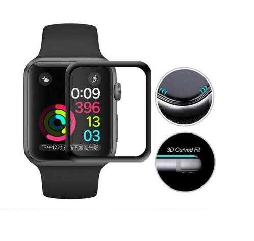 DrPhone Apple Watch 4 / 5 - 44mm Glas - 0.2mm Glazen, Handtassen en Accessoires, Smartwatches, Nieuw, Verzenden