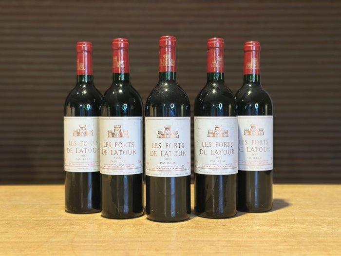 1997 Chateau Latour, Les Forts de Latour - Pauillac - 5, Collections, Vins