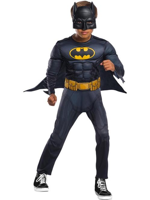 Batman Pak Kind Geel, Kinderen en Baby's, Carnavalskleding en Verkleedspullen, Nieuw, Verzenden