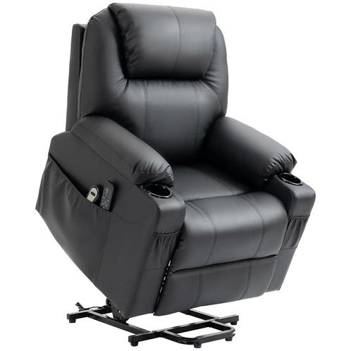 TRUUSK Elektrische Sta-op Massagestoel - Met Sta-op Hulp - R, Huis en Inrichting, Fauteuils, Verzenden