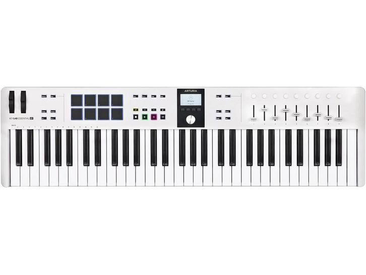 Arturia KeyLab Essential 61 MK3 - MIDI Controller - 61, Elektronische apparatuur, Overige elektronische apparatuur, Zo goed als nieuw
