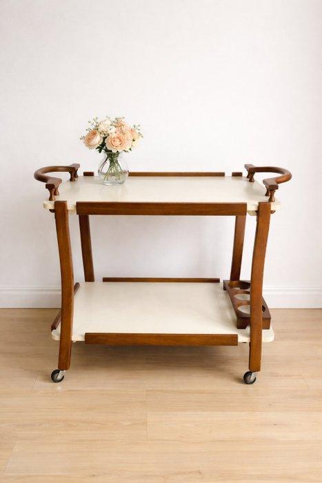 Chariot de service - Bois, Antiek en Kunst, Kunst | Designobjecten