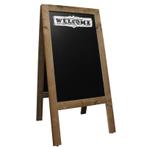 Krijtstoepbord Steigerhout XXL 87x180 cm, Zakelijke goederen, Verzenden