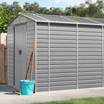 vidaXL Tuinschuur 191x470x198 cm gegalvaniseerd staal, Verzenden, Nieuw
