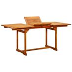 Uitschuifbare Tuintafel Acaciahout | Tweede Kansje | TOPkoop, Verzenden, Nieuw, Rechthoekig, Hout