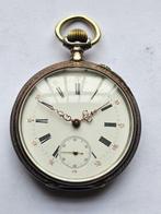 Glashütte Systeme - Silver Pocket Watch, 10 Rubis - 39851 -, Nieuw