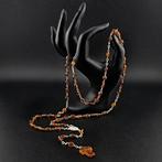 Baltic Amber Religieuze Ketting – Cognac Fossiele Kralen met, Antiek en Kunst