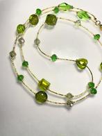 verre de Murano - Collier - Murano Verde Avventurina, Antiek en Kunst