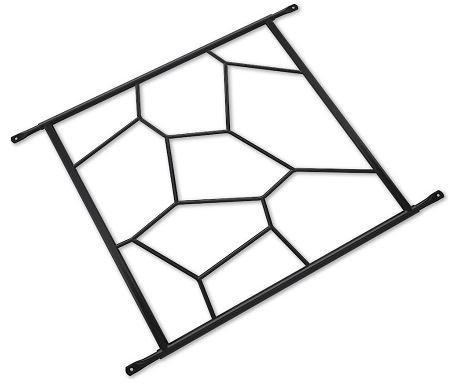 SecuBar Siertralie Deco 1 zwart, Doe-het-zelf en Bouw, Hang- en Sluitwerk, Klink of Kruk, Nieuw, Overige materialen