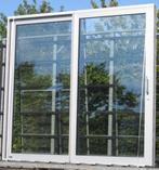 aluminium schuifraam , schuifdeur , pui 251 x 230, Doe-het-zelf en Bouw, Raamkozijnen en Schuifdeuren, Gebruikt, 225 cm of meer