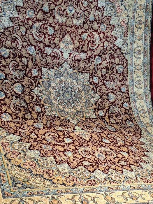 Tapis - 230 cm - 150 cm - Tapis en soie rouge de luxe - neuf, Huis en Inrichting, Stoffering | Tapijten en Vloerkleden