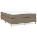 Bedframe Stof Taupe 140x200 | Retour Deal | Laatste Stukken, Overige kleuren, Verzenden, Nieuw, 140 cm