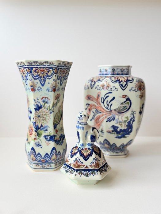 Vase (2) - Porcelaine - Boch série ‘Vieux Rhodes’, Antiek en Kunst, Curiosa en Brocante