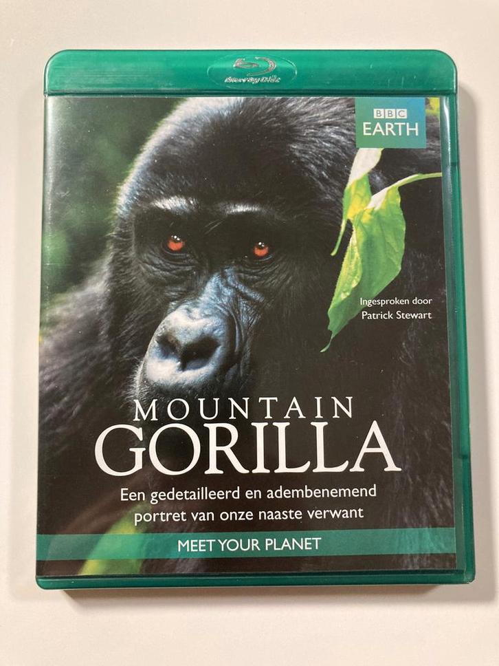 BBC EARTH MOUNTAIN GORILLA (BLURAY), Cd's en Dvd's, Blu-ray, Gebruikt