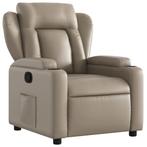 Relaxzetel Cappuccino Kunstleer - OP = OP! Comfortabel!, Huis en Inrichting, Fauteuils, Verzenden, Nieuw, 75 tot 100 cm, 75 tot 100 cm