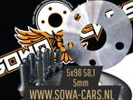 Spacers 5mm Alfa Fiat Opel 5x98 58.1 Spoorverbreders, Ophalen of Verzenden