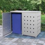vidaXL Containerberging dubbel 240 L roestvrij staal, Doe-het-zelf en Bouw, Containers, Verzenden