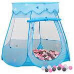 vidaXL Kinderspeeltent met 250 ballen 102x102x82 cm blauw, Kinderen en Baby's, Verzenden, Nieuw