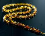 Ambre Chapelet dambre rare, grains de prière, tesbih,, Verzamelen
