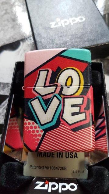 Zippo - Original Zippo Rarität LOVE 360 Grad Emblem Seltenes