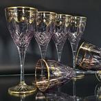 Artemisia - Wijnglas (6) - Kristal, oro 24kt - De Merletti
