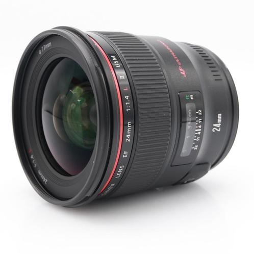 Canon EF 24mm F/1.4 L II USM occasion, Audio, Tv en Foto, Foto | Lenzen en Objectieven, Zo goed als nieuw, Verzenden