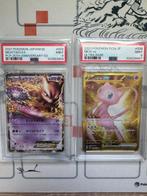 Pokémon  - Kaartspel PSA9 Mew/Mewtwo set of 2 Pokemon Card, Hobby en Vrije tijd, Nieuw