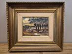 Albert Steel (1917-1984) - Landschap met knotwilgen, Antiek en Kunst