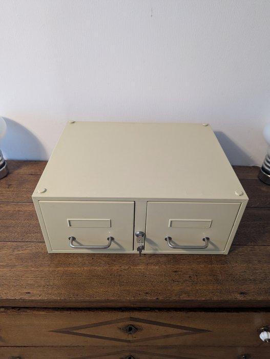 Opbergkoffer - Metaal - opbergkast, Antiquités & Art, Antiquités | Assiettes décoratives & Carrelages