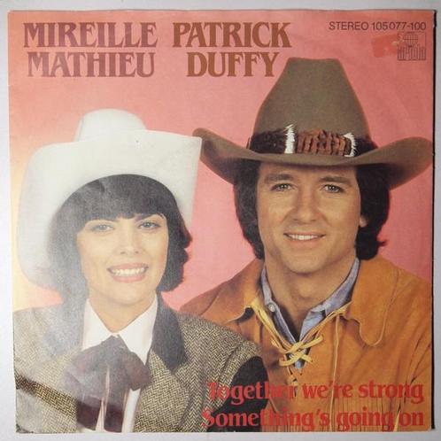 Mireille Mathieu and Patrick Duffy - Together were strong..., Cd's en Dvd's, Vinyl Singles, Single, Gebruikt, 7 inch, Pop