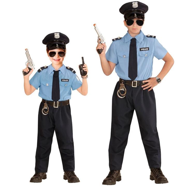 Politie Kostuum Jongen, Enfants & Bébés, Costumes de carnaval & Déguisements, Envoi