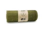 Sizo net jute olijf groen stiff 5 m x 30 cm voor, Nieuw