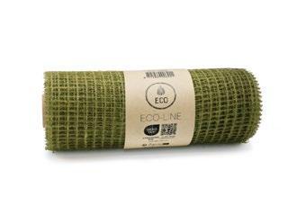 Sizo net jute olijf groen stiff 5 m x 30 cm voor, Huis en Inrichting, Woonaccessoires | Kunstplanten en Kunstbloemen, Nieuw