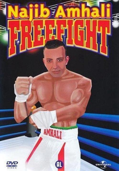 Freefight met Najib Amhali (dvd tweedehands film), Cd's en Dvd's, Dvd's | Actie, Ophalen of Verzenden