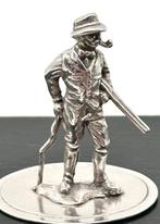 No reserve-Zeer gedetailleerde Hollands zilveren miniatuur