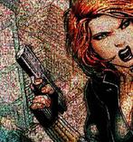 David Law - Crypto Black Widow - Format XL 60x60